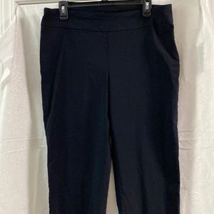 Dana Buchman pull up straight black pants